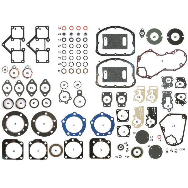 GASKETS, O-RINGS & SEALS FOR K, KH, XR & IRONHEAD SPORTSTER GZP 10pck Cork pshrd tube lwr #17955-48