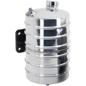 ALUMINUM "BEEHIVE" OIL TANKS GZP Polish vertical mount Beehive oiltan
