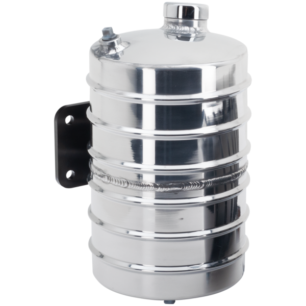 ALUMINUM "BEEHIVE" OIL TANKS GZP Polish vertical mount Beehive oiltan
