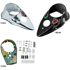 CAT-EYE DASH FOR FAT BOB TANKS Cateye dash Two lights