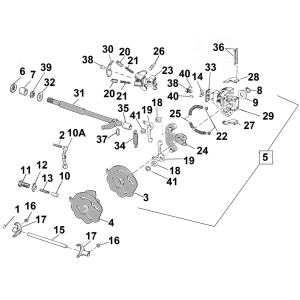 GASKETS, O-RINGS & SEALS FOR K, KH, XR & IRONHEAD SPORTSTER GZP Oil seal shift lever shaft XL52-85