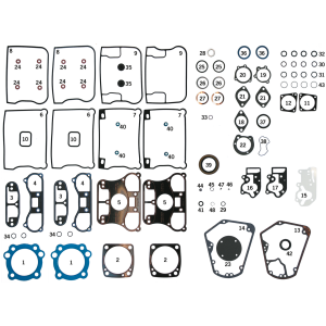 GASKETS, O-RINGS & SEALS FOR K, KH, XR & IRONHEAD SPORTSTER GZP Oil seal camshaft BT70-99 FL-FX