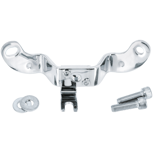 CHROME ENRICHENER KNOB BRACKET 2004-2006 SPORTSTER GZP Chrome enrichener bracket XL04-06