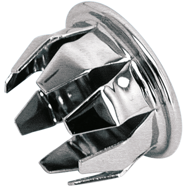 CHROME HANDLEBAR END PLUG GZP 10pck bar end plug 15/16" chrome