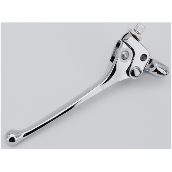 SHOW-CHROMED LEVER ASSEMBLY GZP Lever assy H-D style w/cable adjstr