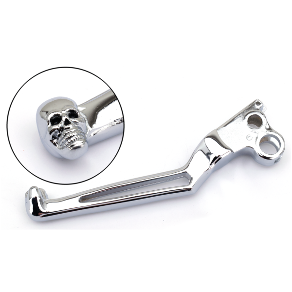 "BAD TO THE BONES"  Skulled Stealth style Brake lever