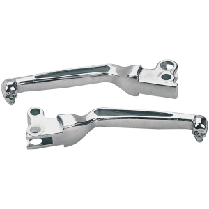 "BAD TO THE BONES" STEALTH STYLE CLUTCH AND BRAKE LEVERS GZP Stealth Clutch lever skull red eye