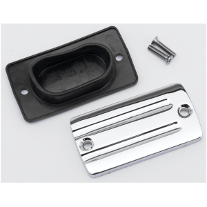 CHROME HANDLEBAR CONTROLS FOR 1982-1995 MODELS GZP master cylinder top cover