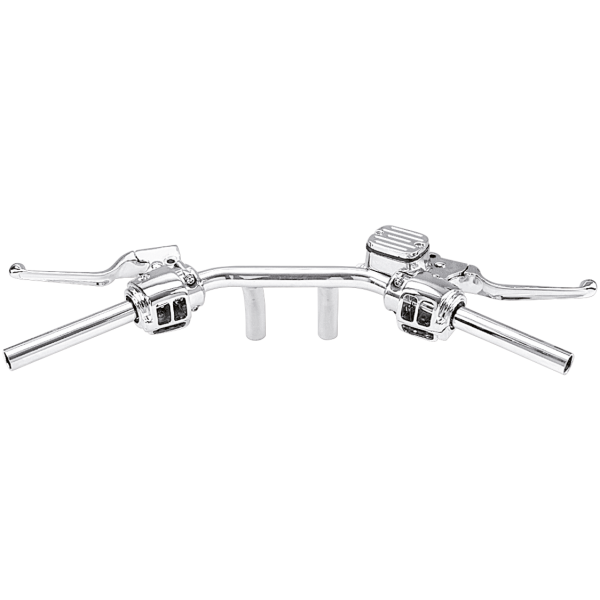 CHROME HANDLEBAR CONTROLS FOR 1982-1995 MODELS GZP 3/4" Wide bar controls 82-83 dual