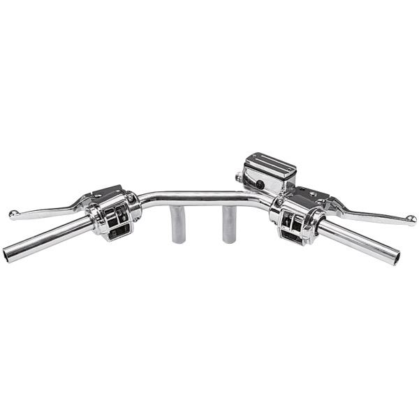 CHROME HANDLEBAR CONTROLS FOR 1982-1995 MODELS GZP 5/8" bore Handlebar cntrl kit 82-95