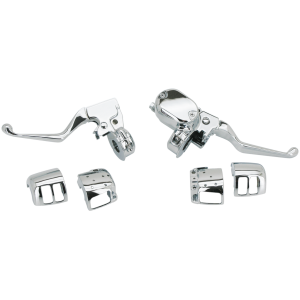 SPORTSTER HANDLEBAR CONTROL KITS GZP Handlebar contr kit XL07-13 1/2" bra
