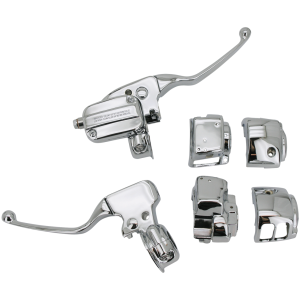 HANDLEBAR CONTROL KITS FOR TOURING MODELS GZP Chrome handlebar controls FLH/T08-up