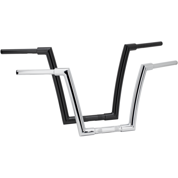 GENUINE ZODIAC CHICANO STYLE APE HANGERS ZCP Chicano Ape 16" chrome f/ 1.25"riser