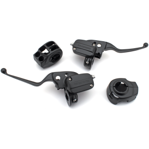 HANDLEBAR CONTROL KITS FOR TOURING MODELS GZP Blk handlebar controls FLH/T14-up