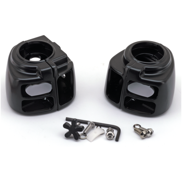 1996 STYLE HANDLEBAR CONTROL KITS GZP Black Switch housing kit 96-06