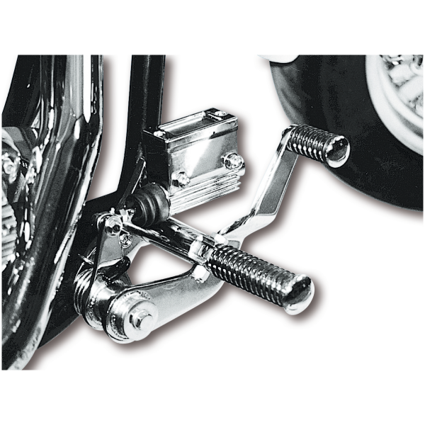 CHROME FORWARD CONTROL KITS WITH MASTER CYLINDER FOR BIG TWIN GZP Forward controls FL 58-86 Softail 86