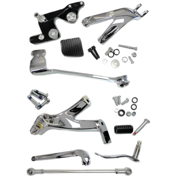 FORWARD CONTROL KIT FOR MILWAUKEE EIGHT SOFTAIL GZP Chr Softail 18-UP forward controls