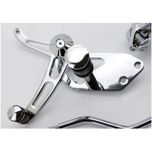 BILLET ALUMINUM FORWARD CONTROL KIT FOR DYNA GZP Chr. FWD control kit FXD91-05,FXDWG9
