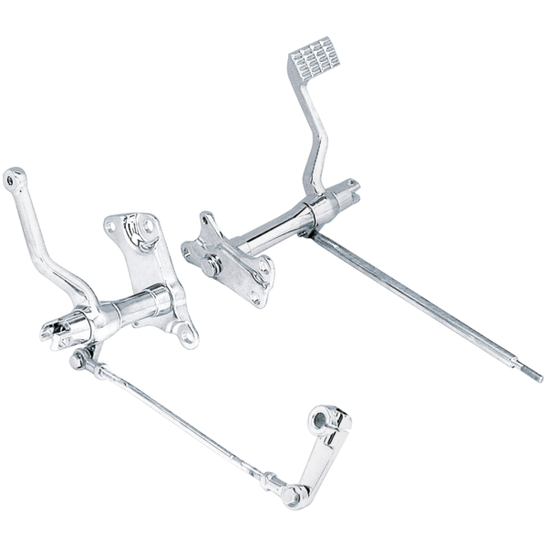 GZP Chrome forward control kit +2" XL86-