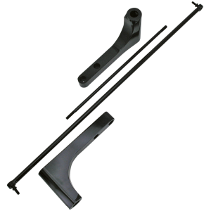 6" FORWARD CONTROL EXTENSIONS FOR SPORTSTER GZP Blk XL04-13 6" forward control exten