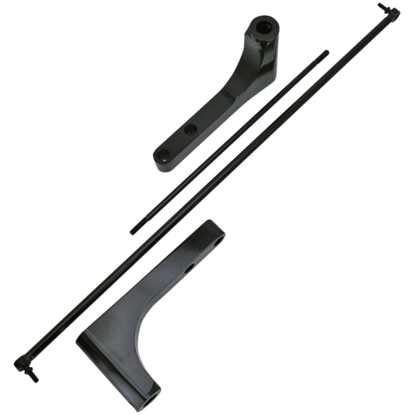 6" FORWARD CONTROL EXTENSIONS FOR SPORTSTER GZP Blk XL04-13 6" forward control exten