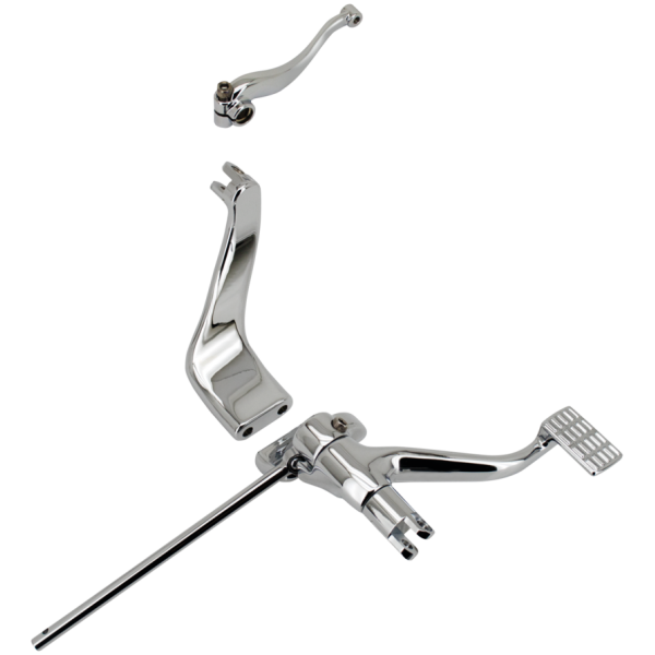 EXTENDED MID-CONTROLS FOR SPORTSTER & DYNA GZP Blk 2" Ext mid-control kit XL14-up