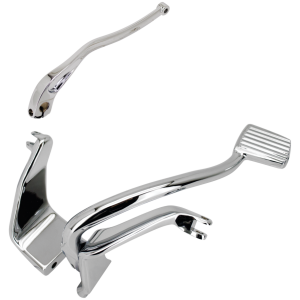 EXTENDED MID-CONTROLS FOR SPORTSTER & DYNA GZP Chr 2" Ext mid-control kit FXD06-17