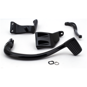 EXTENDED MID-CONTROLS FOR SPORTSTER & DYNA GZP Blk 2" Ext mid-control kit FXD06-17
