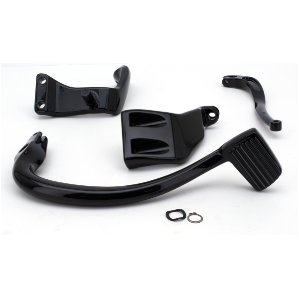 EXTENDED MID-CONTROLS FOR SPORTSTER & DYNA GZP Blk 2" Ext mid-control kit FXD06-17