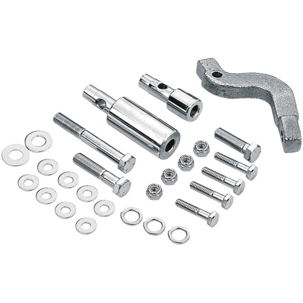 FLOORBOARD MOUNTING BRACKET KITS GZP Mount.brkt set FL W/Alu prim. Oval b