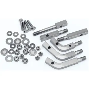 FLOORBOARD MOUNTING BRACKET KITS GZP Mount.brkt set FL W/Steel prim.oval