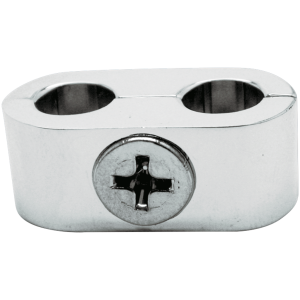 THROTTLE AND IDLE CABLE CLAMP GZP Throttle cable separators chrome