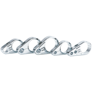 ZODIAC CHROME CABLE CLAMPS GZP Chrome plain 1" clamp Clutch cabl
