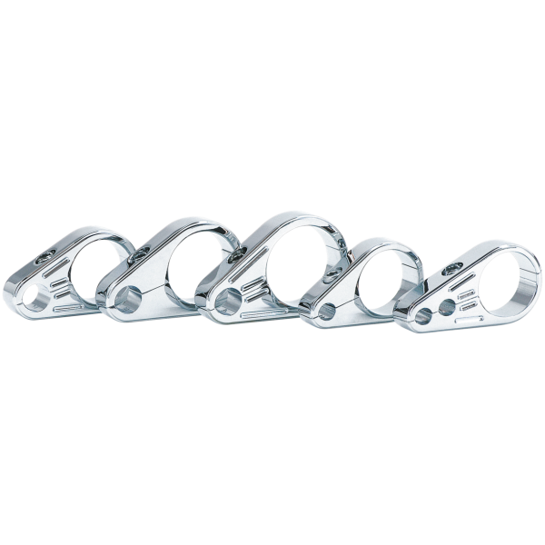 ZODIAC CHROME CABLE CLAMPS GZP Chrome plain 1" clamp Clutch cabl