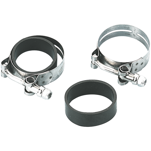 LATE TYPE RUBBER BAND INTAKE MANIFOLD CLAMP SET GZP Intake Manifold clamps "late" H-D