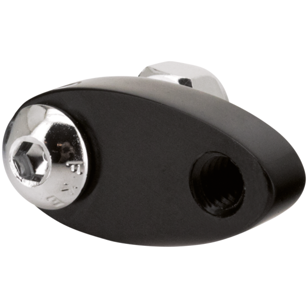 ADAPTOR PLATES FOR CUSTOM TURN SIGNALS GZP Black Solo turnsignal adapters