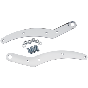 CUSTOM FENDER STRUTS FOR 1958-1984 BIG TWIN GZP Blk short fenderstruts FL/FX58-84