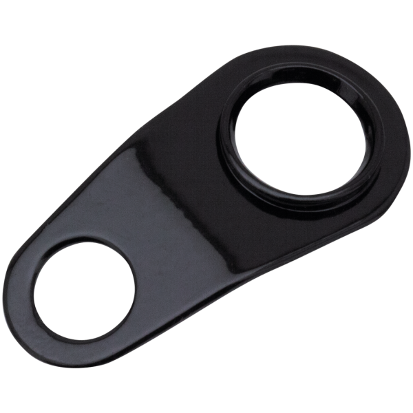 BUNGEE CORD BRACKET GZP 10pck black Cable guide luggage hold