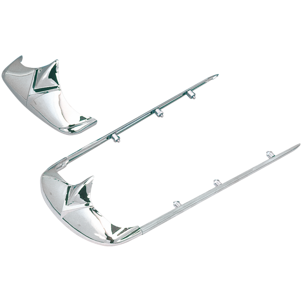 "V" STYLE FENDER TIPS AND TRIM Frnt fend.side spearset FL #59205/6-57