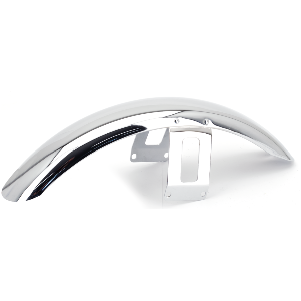 NARROW FRONT FENDER FOR WIDE GLIDE AND SOFTAIL GZP Custom front fender Chromed
