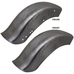 FATSO EXTRA-WIDE STEEL FAT BOB REAR FENDER GZP 9" wide Fat Bob fender for Softai