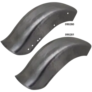 FATSO EXTRA-WIDE STEEL FAT BOB REAR FENDER GZP 9" wide Fat Bob fender for Softai