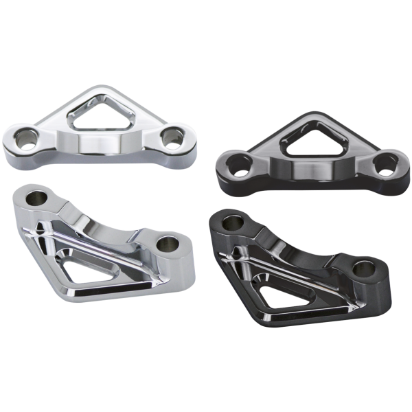 "TOMAHAWK" FRONT FENDER SPACERS GZP Black Tomahawk fenderspacers 1.5" th