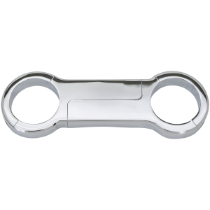 CHROME FRONT FORK ANTI-TWEAK BRACE GZP Chrome Fork brace kit 39mm
