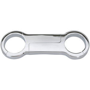 CHROME FRONT FORK ANTI-TWEAK BRACE GZP Chrome Fork brace kit 49mm