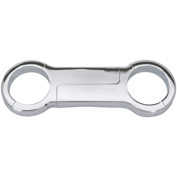 CHROME FRONT FORK ANTI-TWEAK BRACE GZP Chrome Fork brace kit 49mm