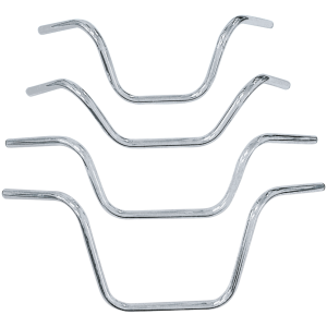 ZODIAC ONE INCH DIAMETER APE HANGER HANDLEBARS GZP Handlebar Harley stock style 1 thru-