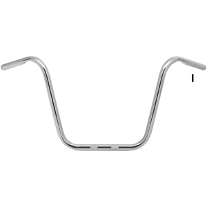 ZODIAC ONE INCH DIAMETER APE HANGER HANDLEBARS GZP Apehanger 14" rise w/o dimple