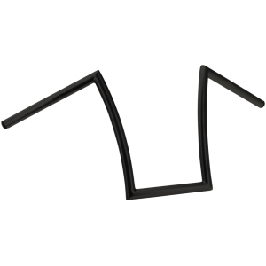 TYPHOON ONE INCH DIAMETER APE HANGER HANDLEBARS GZP Typhoon 13.5" handlebar black no di