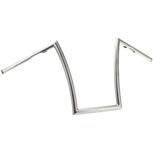 TYPHOON ONE INCH DIAMETER APE HANGER HANDLEBARS GZP Typhoon 13.5" handlebar chr slotted